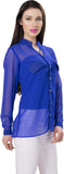 Ishin Designer Studio Women's Solid Casual Shirt