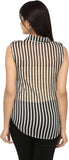 India Inc Women's Striped Casual Shirt
