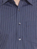 Inmark Men's Striped Formal Shirt