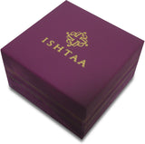 Ishtaa Gold Cubic Zirconia 18 K Ring