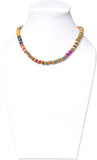 IskiUski Classy Multi Colour Neon Beads Alloy Chain