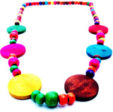 Jocular Wood Necklace