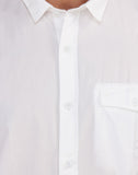 Calvin Klein Men's Solid Casual White Shirt