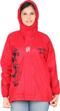REAL Graphic Print Girl's, Women's Raincoat