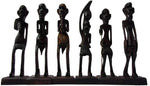 Artifa African Tribal Men Wooden Handmade Showpiece  -  16 cm
