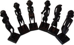 Artifa African Tribal Men Wooden Handmade Showpiece  -  16 cm