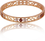 Jewbang Alloy Yellow Gold Bangle Set