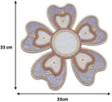 JaipurCrafts Designer Ethnic Collection Floor Rangoli Showpiece  -  0.6 cm