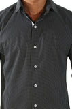 Just Differ Men's Polka Print Formal Shirt