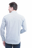Jogur Men's Checkered Formal Shirt