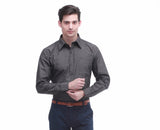 Jogur Men's Solid Formal Shirt