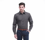 Jogur Men's Solid Formal Shirt