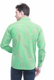 Jogur Men's Checkered Formal Shirt