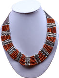 Jewelina Gems Brass Necklace