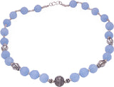 Jewelina Gems Brass Necklace