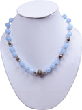 Jewelina Gems Brass Necklace