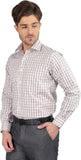 J Hampstead Men's Checkered Formal Shirt