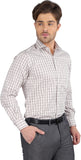 J Hampstead Men's Checkered Formal Shirt