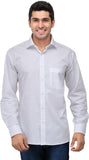 Just Henry Men's Solid Formal Shirt