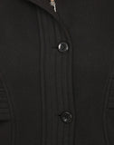 Haniya Full Sleeve Solid Women's Jacket