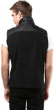 The Vanca Sleeveless Self Design Men's Jacket