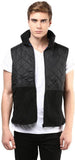 The Vanca Sleeveless Self Design Men's Jacket