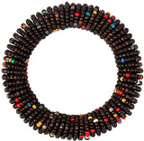 Joyeria Milan Alloy Garnet, Cubic Zirconia, Carnelian Bracelet