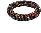 Joyeria Milan Alloy Garnet, Cubic Zirconia, Carnelian Bracelet
