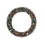 Joyeria Milan Alloy Garnet, Cubic Zirconia, Garnet Bracelet