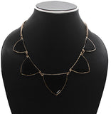 Joyeria Milan Color Resine Plate Resin Necklace
