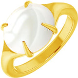 JacknJewel Gold Pearl Yellow Gold 14 K Ring