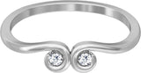 Jacknjewel Winsome White Gold Diamond 18 K Ring