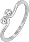 Jacknjewel Winsome White Gold Diamond 18 K Ring