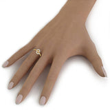 JacknJewel Enchanting Yellow Gold Diamond 18K Yellow Gold 18 K Ring