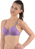 Lovinoform Latest Comfortable Stylist Padded Cotton Mauve Women's Push-up Bra