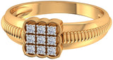 Jewels of Jaipur Gold Diamond 14 K Ring