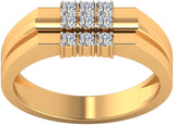 Jewels of Jaipur Gold Diamond 14 K Ring
