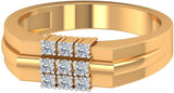 Jewels of Jaipur Gold Diamond 14 K Ring