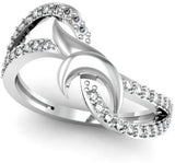 Jewelhub 18K Hallmarked Certified Diamond Gold 18 K Ring