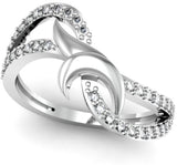Jewelhub 18K Hallmarked Certified Diamond Gold 18 K Ring