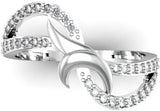 Jewelhub 18K Hallmarked Certified Diamond Gold 18 K Ring