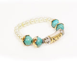 Jewel Touch Alloy Bracelet