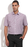 John Players Men's Checkered Formal Shirt