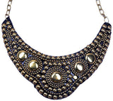 Jewel Touch Dark Tribal Alloy Necklace