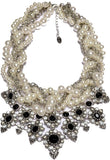 Jewel Touch Ivory Magic Alloy Necklace