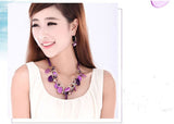 Jewel Touch Pretty Play Dew Drops Acrylic Necklace