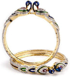 Rubera Alloy Yellow Gold Bangle Set