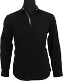 Kristino Men's Solid Formal Shirt