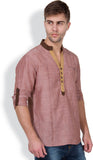 FreeHand Solid Men's Straight Kurta