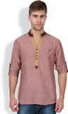 FreeHand Solid Men's Straight Kurta